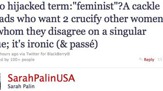 Sarah Palin On Feminism